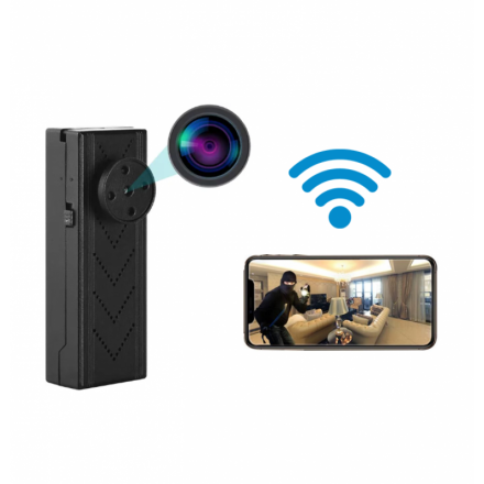 Nasture cu Camera Video 1920x1080 HD Wi-Fi Redare/Inregistrare la orice distanta, prin internet - Aplicatie iOS/Android [SW3]
